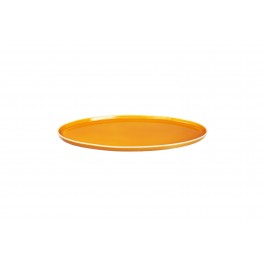 Tallerken oval - Theo Orange