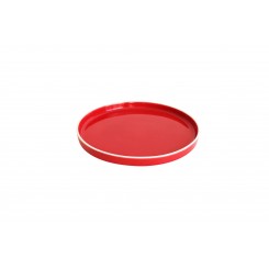Lille tallerken - Cirkel Rød